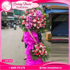 kệ hoa chúc mừng khai trương